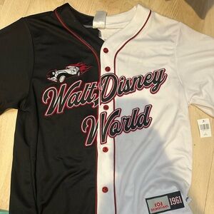 Disney Black and White Walt Disney World Jersey
